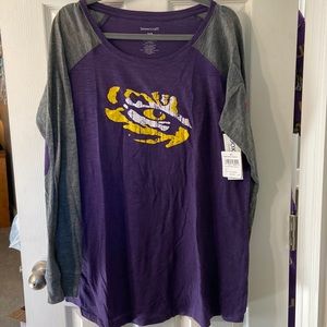 Women’s Lsu long sleeve shirt. Size 2xp. NWT.